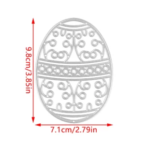 Hollow Easter Egg Metal Cutting Dies - metal cutting die detail view 5