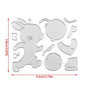 Rabbit Clock Hands Metal Cutting Dies - metal cutting die detail view 5