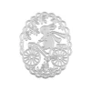Spring Ride Bunny Metal Cutting Dies - metal cutting die for scrapbooking and card making – see size chart for dimensions