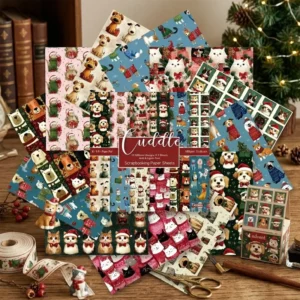 Sumflying Cuddly 24PCS Scrapbook Paper & Cardstock Sumflying Cuddly 24PCS Scrapbook Paper & Cardstock