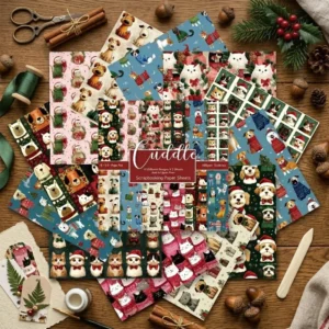 Sumflying Cuddly 24PCS Scrapbook Paper & Cardstock Sumflying Cuddly 24PCS Scrapbook Paper & Cardstock