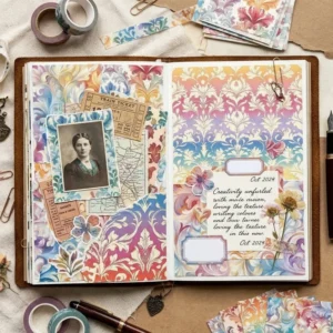 Sumflying Damask Ornamental 24PCS Scrapbook Paper & Cardstock Sumflying Damask Ornamental 24PCS Scrapbook Paper & Cardstock