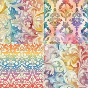 Sumflying Damask Ornamental 24PCS Scrapbook Paper & Cardstock Sumflying Damask Ornamental 24PCS Scrapbook Paper & Cardstock
