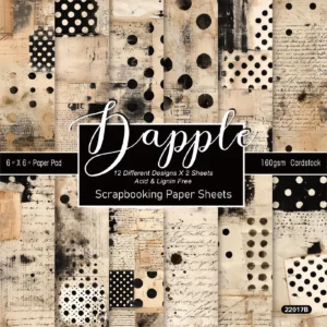 Sumflying Dapple 24PCS Scrapbook Paper & Cardstock