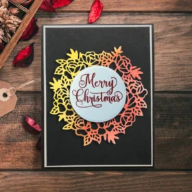 Sumflying Flower Wreath Cutting Dies Scrapbooking Die-Cuts