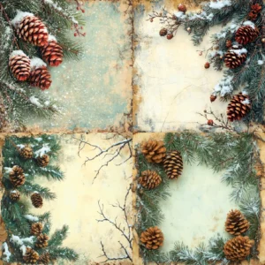 Sumflying Frost Pine 24PCS Scrapbook Paper & Cardstock Sumflying Frost Pine 24PCS Scrapbook Paper & Cardstock