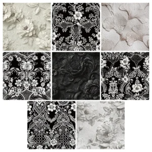 Sumflying Garden Black White Lace 24PCS Scrapbook Paper & Cardstock Sumflying Garden Black White Lace 24PCS Scrapbook Paper & Cardstock