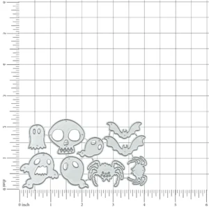 Sumflying Ghost Spider Bat Cutting Dies Scrapbooking Die-Cuts Detail View - SUM-D103771-290