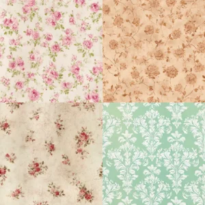 Sumflying Grace Pink Floral 24PCS Scrapbook Paper & Cardstock Sumflying Grace Pink Floral 24PCS Scrapbook Paper & Cardstock