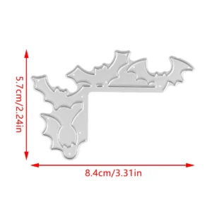 Sumflying Sumflying Halloween Bat Corner Metal Cutting Dies - photo 4 of 4