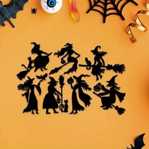 Sumflying Halloween Spooky Witch Cutting Die Cuts Main View - SUM2508-LG24-6951