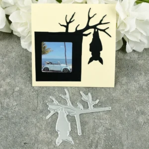 Sumflying Sumflying Hanging Bat On Branch Metal Cutting Dies - photo 2 of 4