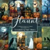 Sumflying Haunt 24PCS Scrapbook Paper & Cardstock