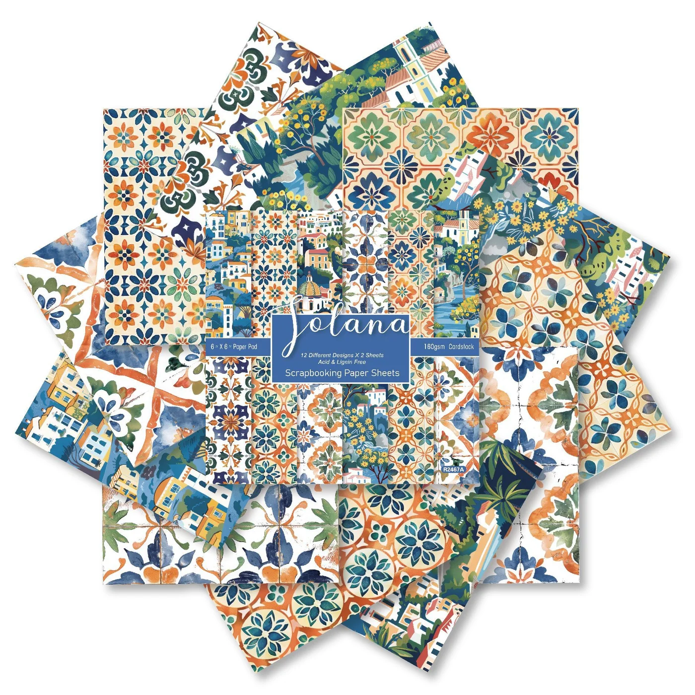 Sumflying Jolana 24PCS Scrapbook Paper & Cardstock Sumflying Jolana 24PCS Scrapbook Paper & Cardstock