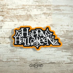 Layered Halloween Word Cutting Dies main product photo | word metal cutting dies