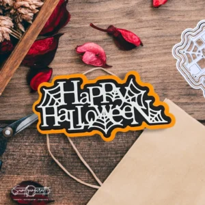 Sumflying Layered Halloween Word Cutting Dies Scrapbooking Layered Halloween Word Cutting Dies product photo 4 | word metal cutting dies