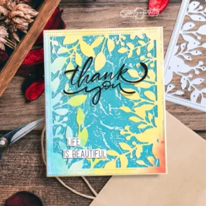 Sumflying Sumflying Leaves Frame Cutting Dies Scrapbooking Die-Cuts - product photo 5 of 5