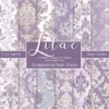 Sumflying Lilac 24PCS Scrapbook Paper & Cardstock