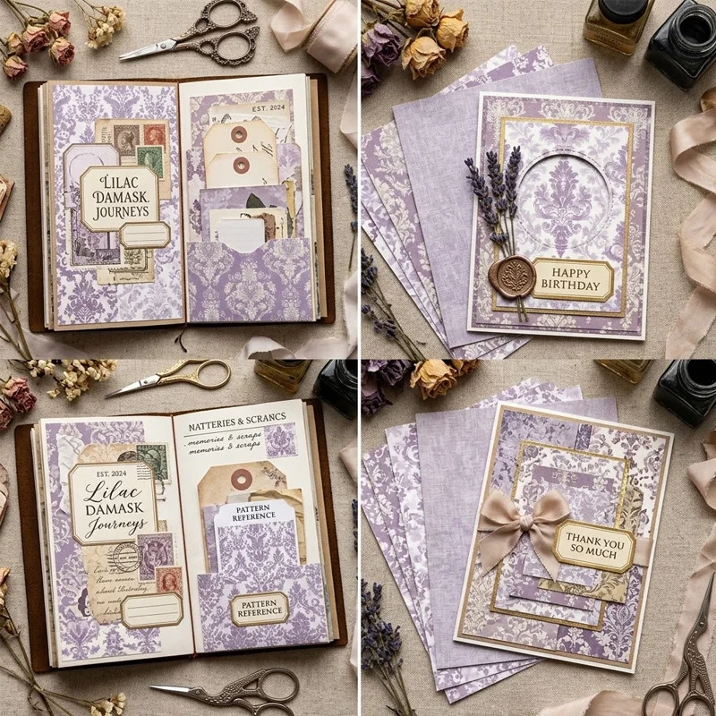 Sumflying Lilac 24PCS Scrapbook Paper & Cardstock Sumflying Lilac 24PCS Scrapbook Paper & Cardstock