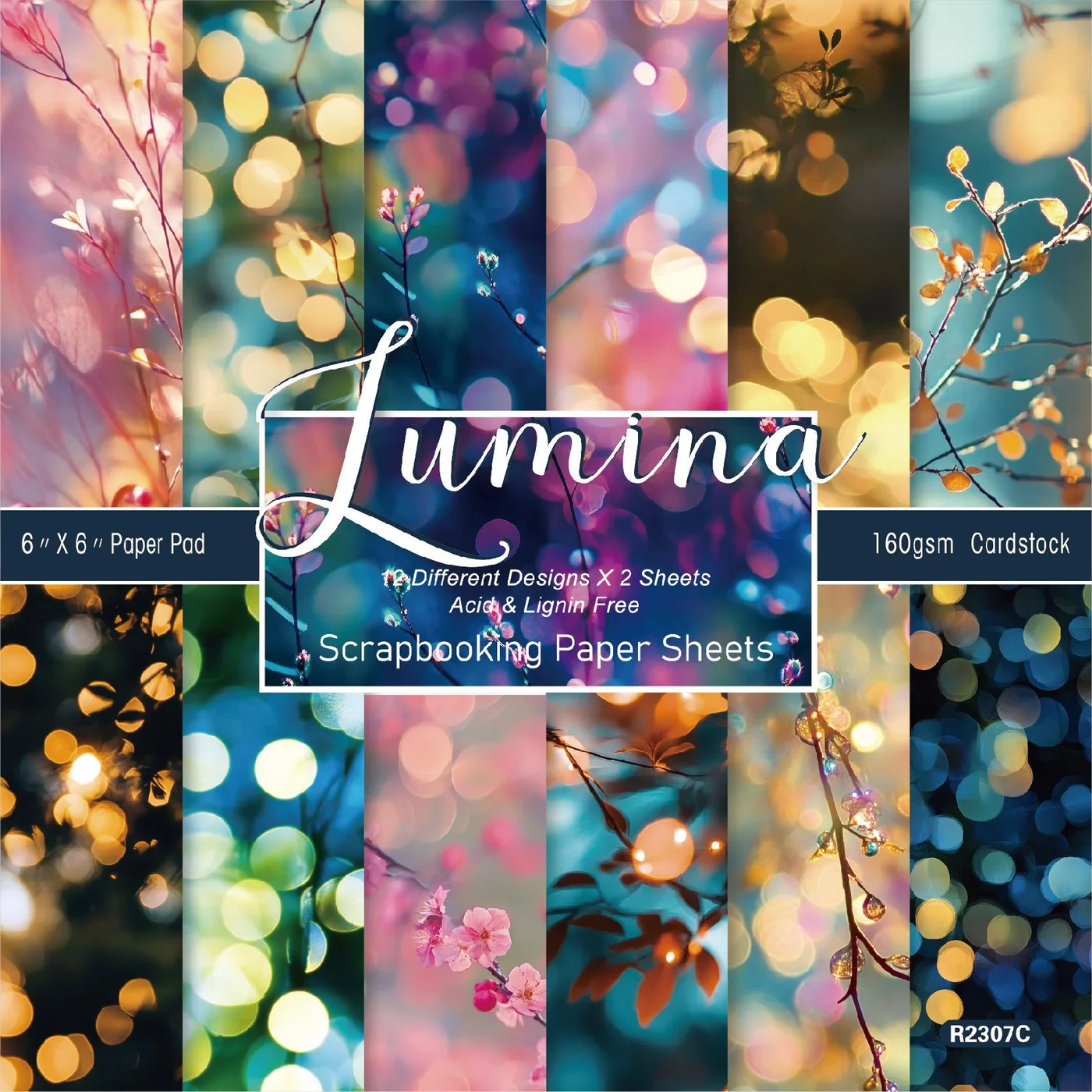 Sumflying Lumina 24PCS Scrapbook Paper & Cardstock Sumflying Lumina 24PCS Scrapbook Paper & Cardstock