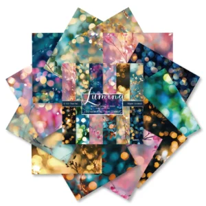 Sumflying Lumina 24PCS Scrapbook Paper & Cardstock