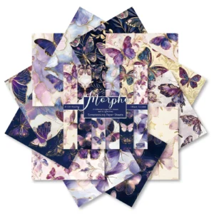 Sumflying Morpho 24PCS Scrapbook Paper & Cardstock