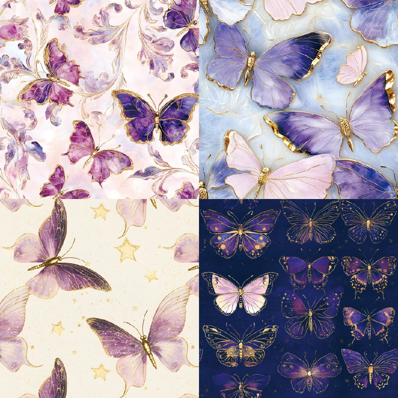 Sumflying Morpho 24PCS Scrapbook Paper & Cardstock Sumflying Morpho 24PCS Scrapbook Paper & Cardstock