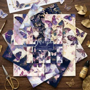 Sumflying Morpho 24PCS Scrapbook Paper & Cardstock Sumflying Morpho 24PCS Scrapbook Paper & Cardstock