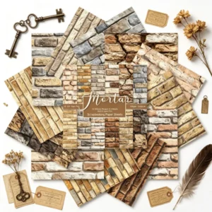 Sumflying Mortar 24PCS Scrapbook Paper & Cardstock Sumflying Mortar 24PCS Scrapbook Paper & Cardstock