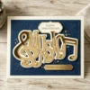 Music Treble Clef Note main product photo | word metal cutting dies