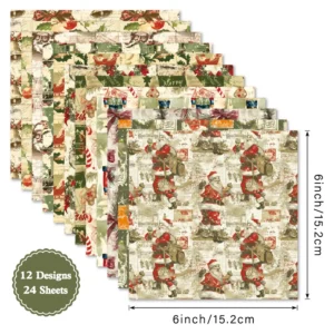 Sumflying Myrtle 24PCS Scrapbook Paper & Cardstock Sumflying Myrtle 24PCS Scrapbook Paper & Cardstock