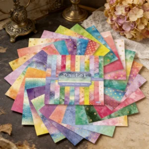 Sumflying Pastel Rainbow 24PCS Scrapbook Paper & Cardstock Sumflying Pastel Rainbow 24PCS Scrapbook Paper & Cardstock