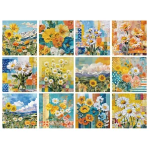 Sumflying Prairie 24PCS Scrapbook Paper & Cardstock Sumflying Prairie 24PCS Scrapbook Paper & Cardstock