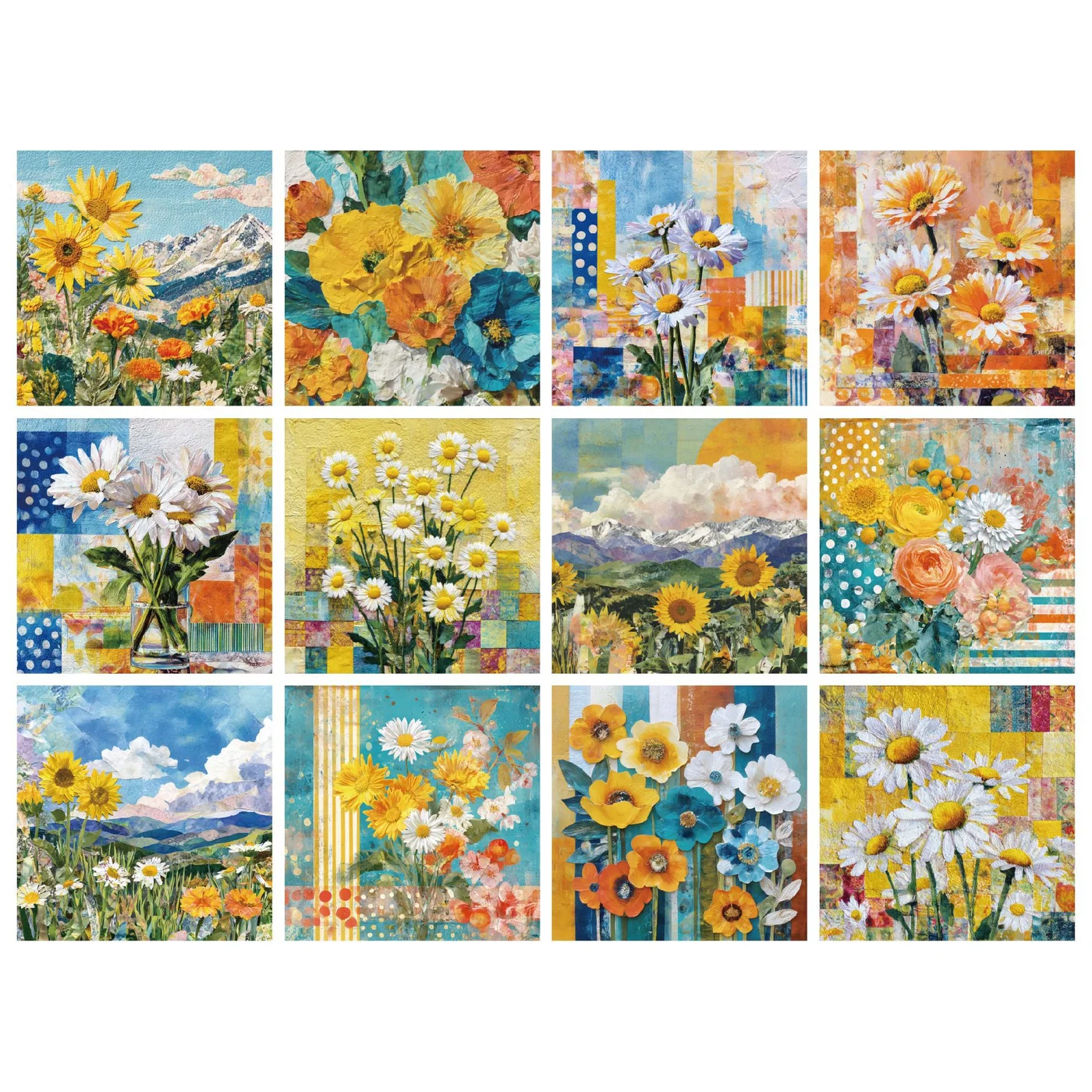 Sumflying Prairie 24PCS Scrapbook Paper & Cardstock Sumflying Prairie 24PCS Scrapbook Paper & Cardstock
