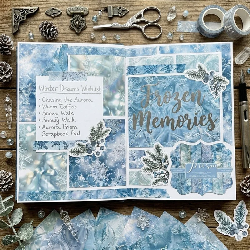 Sumflying Prism 24PCS Scrapbook Paper & Cardstock Sumflying Prism 24PCS Scrapbook Paper & Cardstock