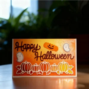 Sumflying Pumpkin Side Strip Cutting Dies Usage View - SUM2509-DM06279