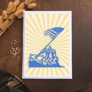 Sumflying Raising Flag Cutting Dies Scrapbooking Die-Cuts Main View - SUM-D103771-176