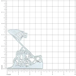 Sumflying Raising Flag Cutting Dies Scrapbooking Die-Cuts Detail View - SUM-D103771-176