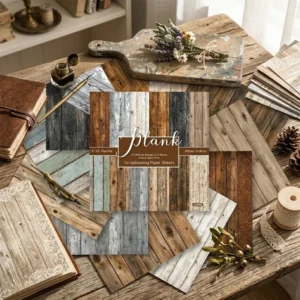 Sumflying Rustic Wood Plank 24PCS Scrapbook Paper & Cardstock Sumflying Rustic Wood Plank 24PCS Scrapbook Paper & Cardstock