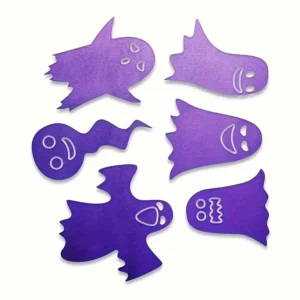 Sumflying Spooky Ghost Cutting Die Cuts Detail View - SUM2508-LG24-6956