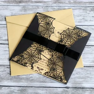 Sumflying Spooky Halloween Spiderweb Cutting Die Cuts Side View - SUM2508-LG24-6963