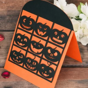 Sumflying Squares Pumpkin Cutting Dies Side View - SUM2509-DM06273