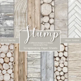 Sumflying Stump 24PCS Scrapbook Paper & Cardstock