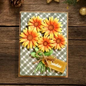 Sumflying Sumflying Sunflower Label Cutting Dies - main product photo