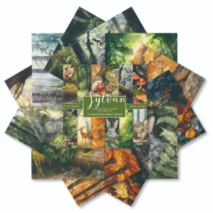 Sumflying Sylvan Woodland 24PCS Scrapbook Paper & Cardstock