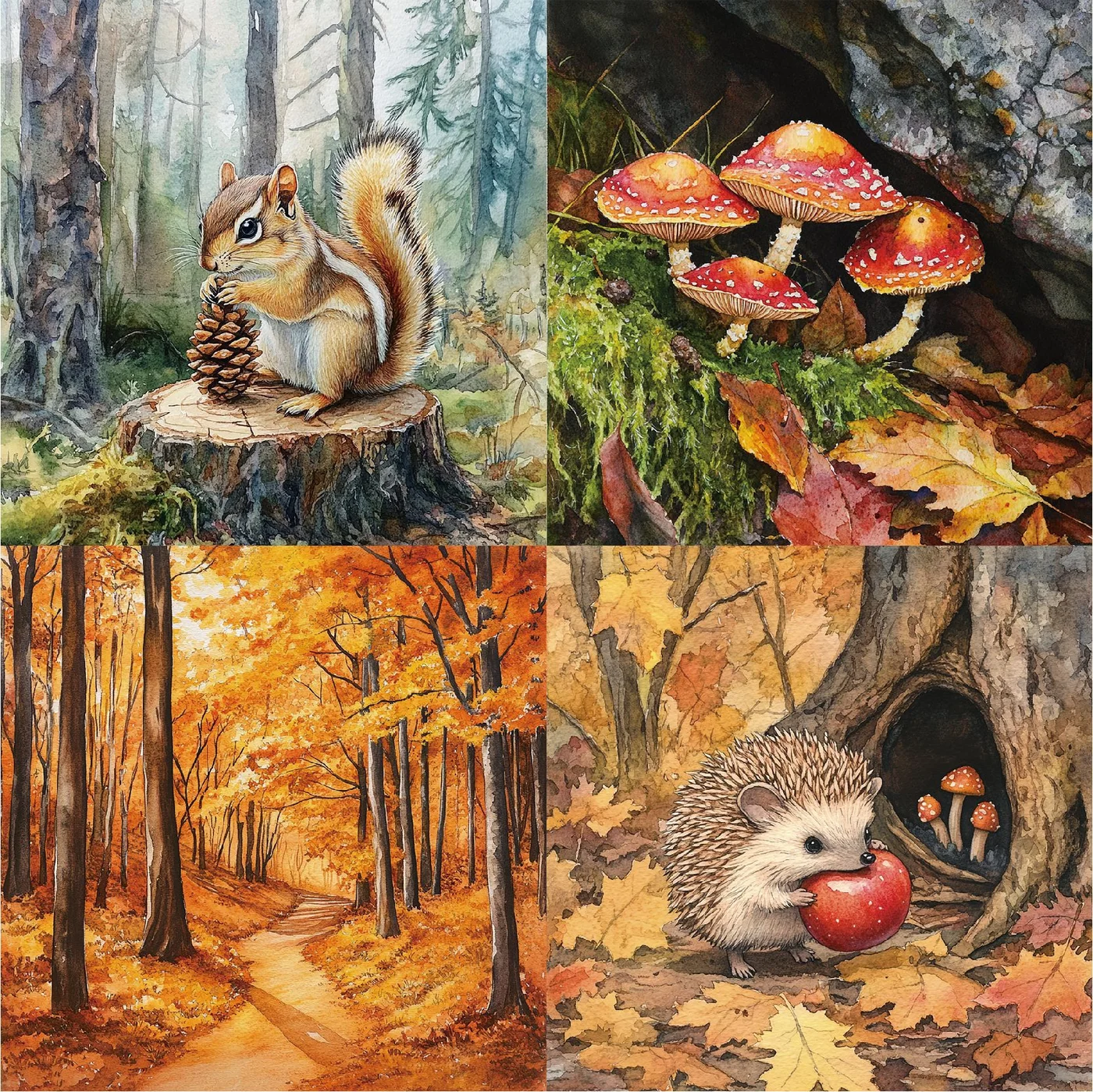 Sumflying Sylvan Woodland 24PCS Scrapbook Paper & Cardstock Sumflying Sylvan Woodland 24PCS Scrapbook Paper & Cardstock