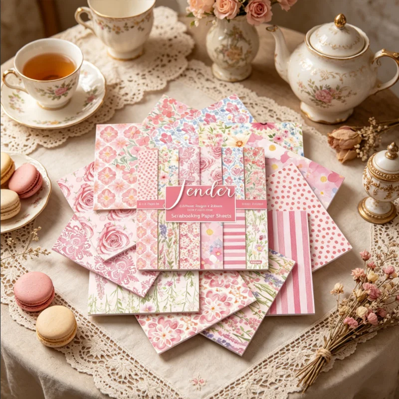 Sumflying Tender 24PCS Scrapbook Paper & Cardstock Sumflying Tender 24PCS Scrapbook Paper & Cardstock