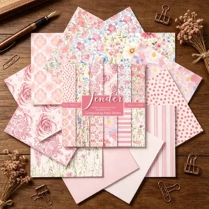 Sumflying Tender 24PCS Scrapbook Paper & Cardstock Sumflying Tender 24PCS Scrapbook Paper & Cardstock
