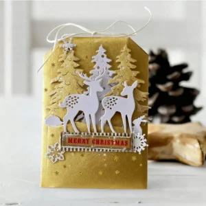 Sumflying Sumflying Wonderland Christmas Deer Cutting Dies - product photo 8 of 9
