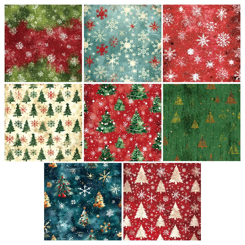 Sumflying Xmas Snow 24PCS Scrapbook Paper & Cardstock Sumflying Xmas Snow 24PCS Scrapbook Paper & Cardstock
